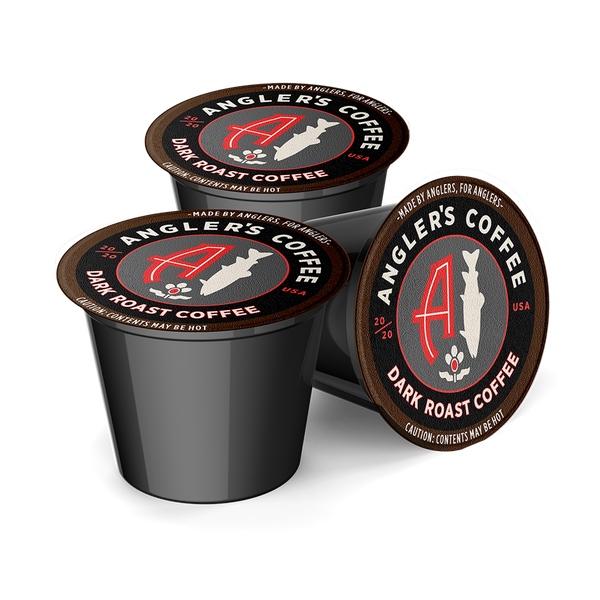 Angler's Coffee Single Serve Coffee Pods (Dark Roast)