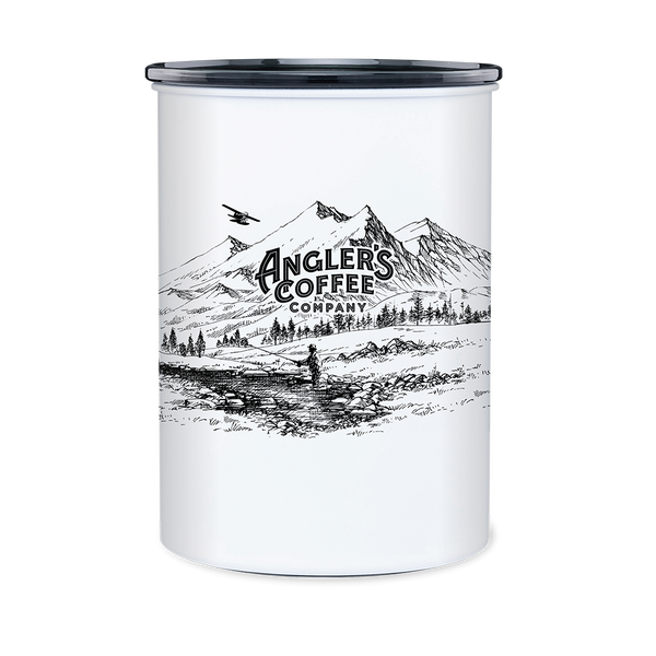 Angler's Excursion Coffee Canister