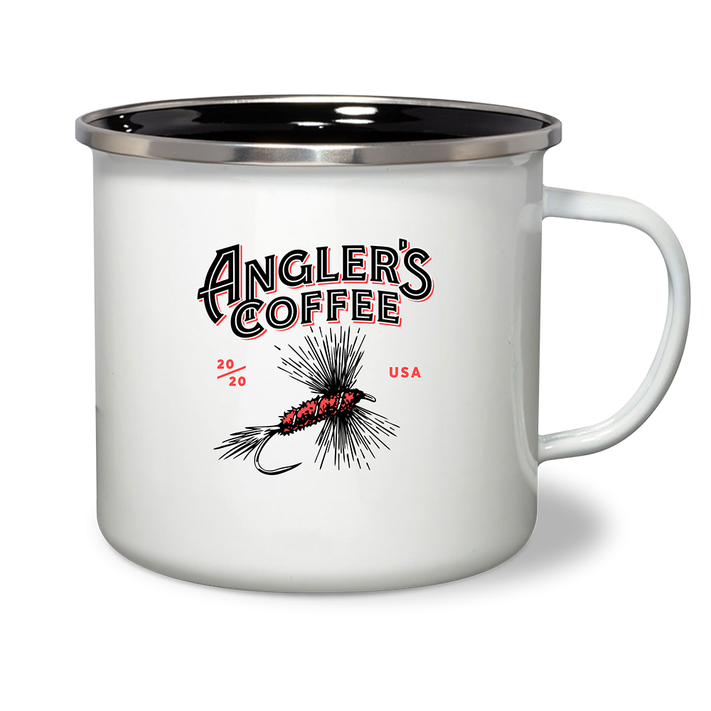Dry Fly Camp Mug - Angler's Coffee Company