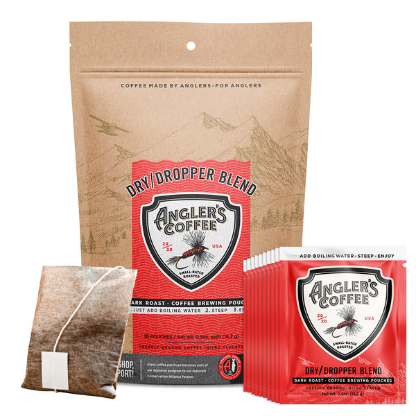 Dry Dropper Single Serve - Fresh Brew Coffee Pouch