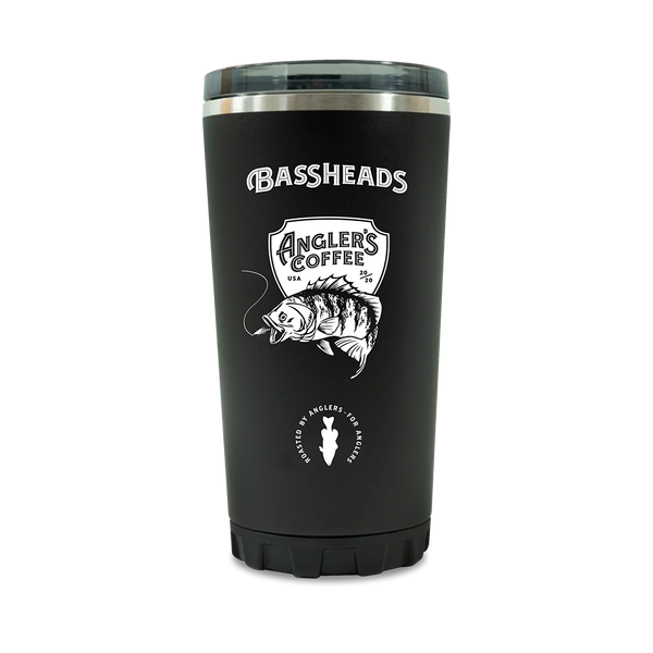 Bassheads BruTrek Coffee Tumbler ~ NEW!