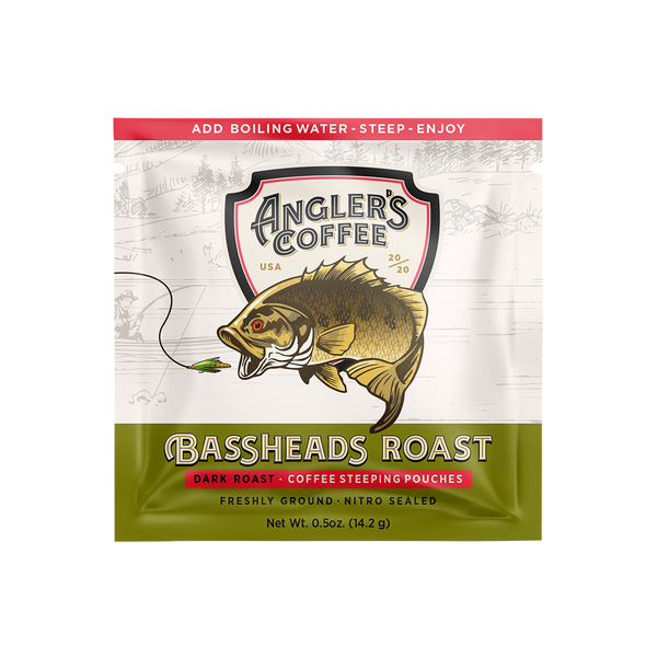 Bassheads Single Serve - Fresh Brew Coffee Pouch - 3 Month Gift Subscription - Delivers Monthly